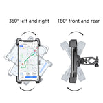 Staffa per telefono cellulare specchietto retrovisore per auto elettrica Staffa per telefono cellulare per bicicletta Maniglia per moto Staffa per telefono cellulare Staffa per guida, Bicycle Handle, Motorcycle Rearview Mirror