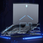 Suohuang Notebook Cooler Gaming Notebook Base di raffreddamento Staffa per ventola di scarico per notebook