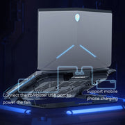 Suohuang Notebook Cooler Gaming Notebook Base di raffreddamento Staffa per ventola di scarico per notebook