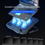 Suohuang Notebook Cooler Gaming Notebook Base di raffreddamento Staffa per ventola di scarico per notebook