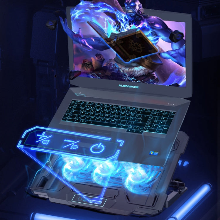 Suohuang Notebook Cooler Gaming Notebook Base di raffreddamento Staffa per ventola di scarico per notebook