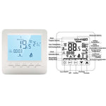 Termostato programmabile per caldaia murale HY02B05-2BW