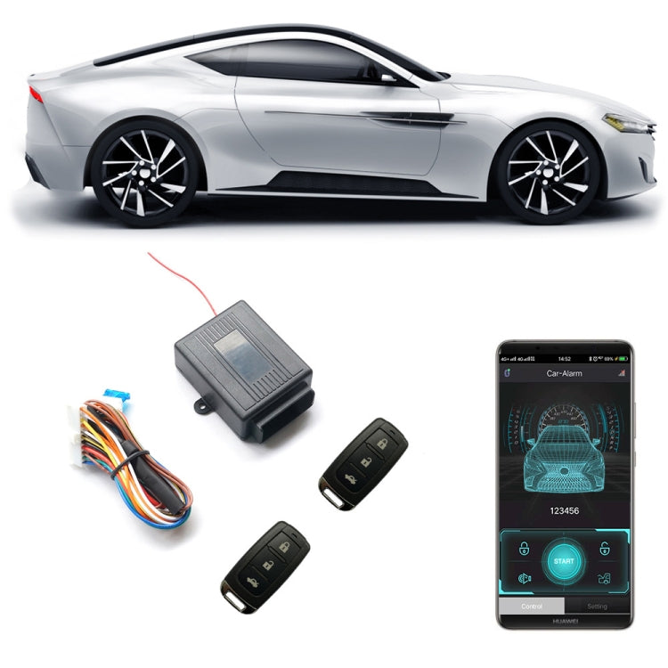 2 Imposta l'accesso senza chiavi dell'auto al blocco del controllo centrale Controllo APP del telefono cellulare Apri e chiudi la portiera dell'auto, T242, T240