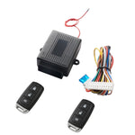 2 set di telecomando per auto con accesso senza chiave, chiusura centralizzata, guscio universale impermeabile a tre pulsanti con scatola di coda positiva e negativa, TSK-402B/T242