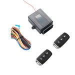 2 set di telecomando per auto con accesso senza chiave, chiusura centralizzata, guscio universale impermeabile a tre pulsanti con scatola di coda positiva e negativa, TSK-402B/T242