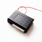 2 Set Car Keyless Entry Telecomando Chiusura centralizzata Stelo della chiave dritto con scatola di coda e funzione di sollevamento del finestrino, TSK-405Q/T276