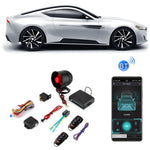 2 Imposta allarme antifurto per auto unidirezionale Allarme antifurto per controllo APP per telefono cellulare, Anti-Theft Alarm