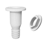 Raccordo di sentina passante in plastica da 5/8 pollici per pompa di sentina Raccordo di scarico o tubo di sfiato per barche Marine Yacht Vela Camper Truck, Vent Hose Fitting