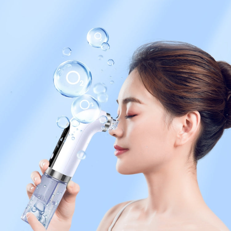 Attrezzatura per la bellezza della casa a bolle piccole Strumento elettrico multifunzionale per l'aspirazione dei punti neri Detergente per i pori del viso, FY-SX-128A