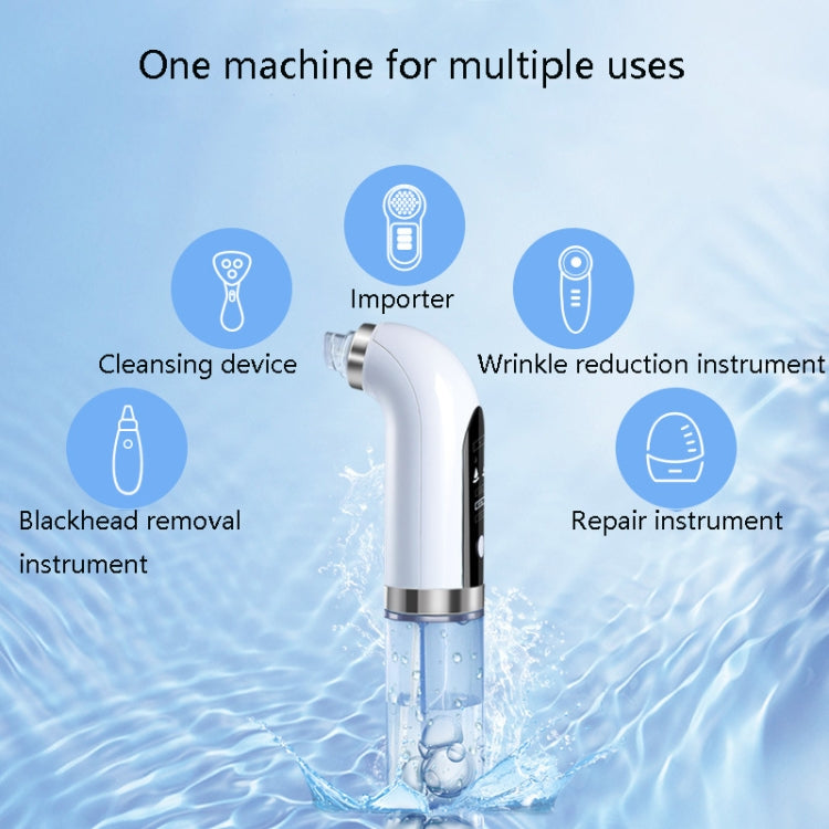 Attrezzatura per la bellezza della casa a bolle piccole Strumento elettrico multifunzionale per l'aspirazione dei punti neri Detergente per i pori del viso, FY-SX-128A