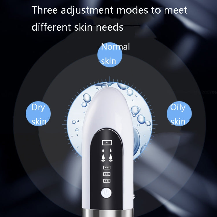 Attrezzatura per la bellezza della casa a bolle piccole Strumento elettrico multifunzionale per l'aspirazione dei punti neri Detergente per i pori del viso, FY-SX-128A