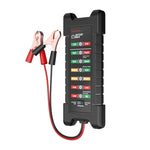 YAWOA BM410 Tester per batteria di accumulo 12V/24V Test di carico LED Tester per batteria per auto intelligente, BM410