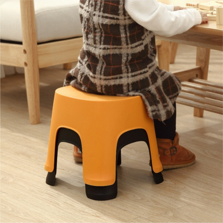 2 PZ Sgabelli da bagno per la casa Sgabelli in plastica Sgabelli bassi ispessiti Sgabelli quadrati Panchine piccole, Maple Yellow Children, Retro Red Children, Light Green Children, Black Children, Light Green Adult, Pink Adult, Retro Red Adult        ...