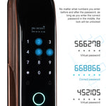 Blocco porta elettronico WiFi con impronta digitale e password