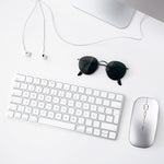 Mouse wireless per laptop Inphic PM1 Office muto, Matte, Battery Display, Bluetooth