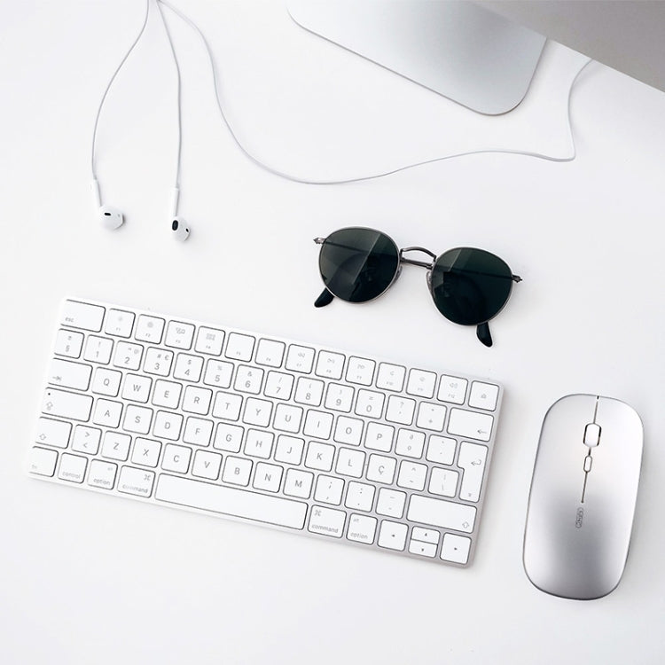 Mouse wireless per laptop Inphic PM1 Office muto, Matte, Battery Display, Bluetooth