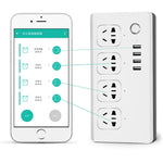 Ciabatta WiFi 8 Prese con Telecomando e Timer 1,5m