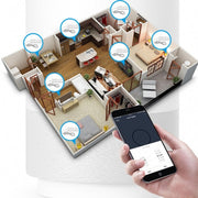 Home Office Wifi Telefono cellulare Telecomando Interruttore timer Controllo vocale Ciabatta, 1.5m