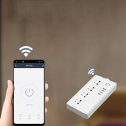 Home Office Wifi Telefono cellulare Telecomando Interruttore timer Controllo vocale Ciabatta, 1.5m