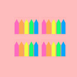 11 adesivi fluorescenti trasparenti piccoli adesivi per etichette con indicatori di nota, 7660 (One Box), 7661 (One Pack), 7662 (One Pack), 7663 (One Pack), 7664 (One Pack), 7665 (One Pack)