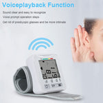 KWL-W01 Sfigmomanometro elettronico da polso intelligente automatico domestico, English With Voice, English Without Voice