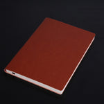 Quaderno in PU da 3 pezzi, quaderno per studenti, diario, quaderno aziendale, quaderno in PU, A5 Plain Weave Blue, A5 Plain Weave Cockscomb Red, A5 Plain Charred Tea Brown, A5 Plain Weave Black, A5 Plain Weave Bitter Tea Red, A5 Plain Weave Nile Blue  ...