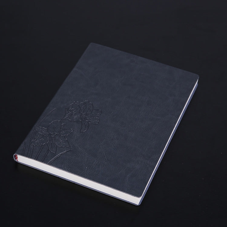 Quaderno in PU da 3 pezzi, quaderno per studenti, diario, quaderno aziendale, quaderno in PU, A5 Plain Weave Blue, A5 Plain Weave Cockscomb Red, A5 Plain Charred Tea Brown, A5 Plain Weave Black, A5 Plain Weave Bitter Tea Red, A5 Plain Weave Nile Blue  ...