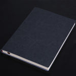 Quaderno in PU da 3 pezzi, quaderno per studenti, diario, quaderno aziendale, quaderno in PU, A5 Plain Weave Blue, A5 Plain Weave Cockscomb Red, A5 Plain Charred Tea Brown, A5 Plain Weave Black, A5 Plain Weave Bitter Tea Red, A5 Plain Weave Nile Blue  ...