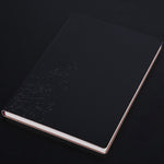Quaderno in PU da 3 pezzi, quaderno per studenti, diario, quaderno aziendale, quaderno in PU, B5 Embossed Charred Tea Brown, B5 Embossed Black, B5 Embossed Bitter Tea Red, B5 Embossed Nile Blue, B5 Embossed Horn Gray, B5 Embossed Green