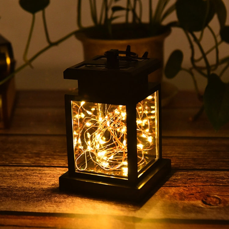 Lampada solare da giardino in filo di rame 30 sfere