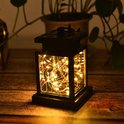 Lampada solare da giardino in filo di rame 30 sfere