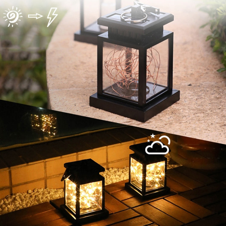Lampada solare da giardino in filo di rame 30 sfere