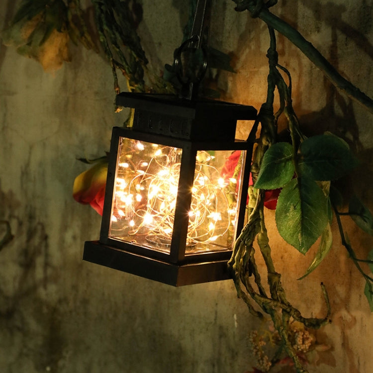 Lampada solare da giardino in filo di rame 30 sfere