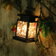 Lampada solare da giardino in filo di rame 30 sfere