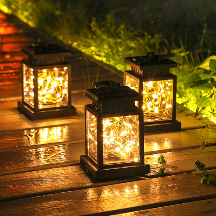 Lampada solare da giardino in filo di rame 30 sfere