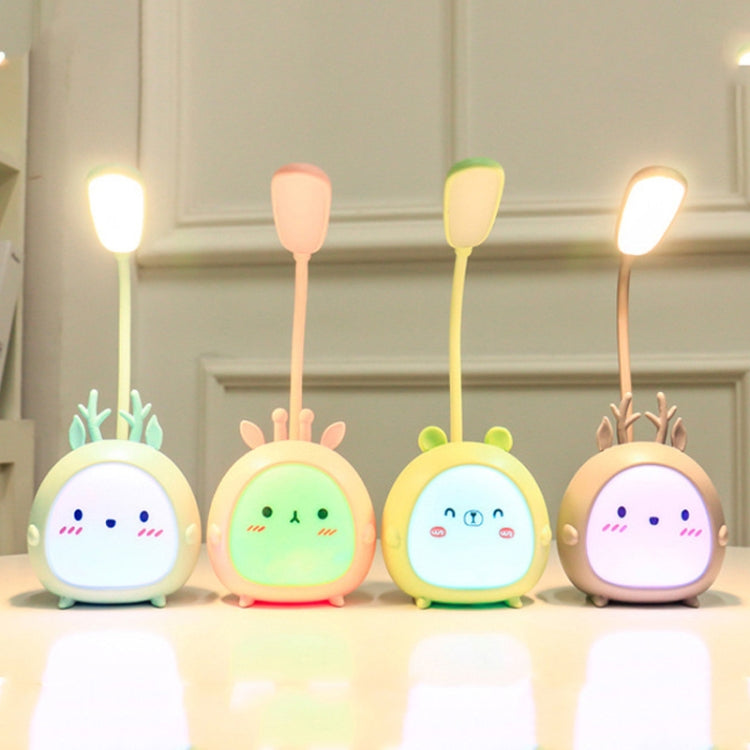YW2021 Lampada da scrivania pieghevole per protezione degli occhi a LED carina cartone animato Lampada da scrivania pieghevole per camera da letto dormitorio studentesco, Green Lamb, Pink Lamb, Brown Lamb, Blue Fawn, Pink Fawn, Brown Fawn, Green Fawn  ...