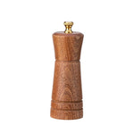 Macinapepe in legno da cucina Manuale per la casa Pepe solido in polvere Macinapepe nero Macinino per bottiglie Barattolo di condimento, Style 3, 5 inch, Style 3, 8 inch
