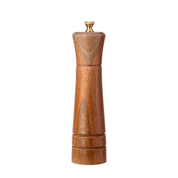 Macinapepe in legno da cucina Manuale per la casa Pepe solido in polvere Macinapepe nero Macinino per bottiglie Barattolo di condimento, Style 3, 5 inch, Style 3, 8 inch