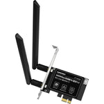 Gioco di gioco COMFAST Scheda di rete wireless PCIE per computer desktop wireless a doppia frequenza Gigabit da 3000 Mbps, AX200, AX200 PRO