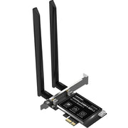 Gioco di gioco COMFAST Scheda di rete wireless PCIE per computer desktop wireless a doppia frequenza Gigabit da 3000 Mbps, AX200, AX200 PRO