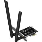 Gioco di gioco COMFAST Scheda di rete wireless PCIE per computer desktop wireless a doppia frequenza Gigabit da 3000 Mbps, AX200, AX200 PRO
