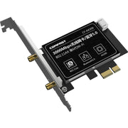 Gioco di gioco COMFAST Scheda di rete wireless PCIE per computer desktop wireless a doppia frequenza Gigabit da 3000 Mbps, AX200, AX200 PRO