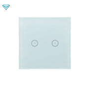 Interruttore touch panel a parete WiFi Controllo vocale Controllo remoto del telefono cellulare, White 1 Gang (Zero Firewire Wifi ), White 2 Gang (Zero Firewire Wifi ), White 3 Gang (Zero Firewire Wifi ), Black 1 Gang (Zero Firewire Wifi )