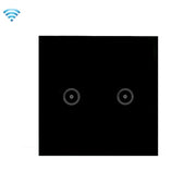 Interruttore touch panel a parete WiFi Controllo vocale Controllo remoto del telefono cellulare, White 1 Gang (Zero Firewire Wifi ), White 2 Gang (Zero Firewire Wifi ), White 3 Gang (Zero Firewire Wifi ), Black 1 Gang (Zero Firewire Wifi )