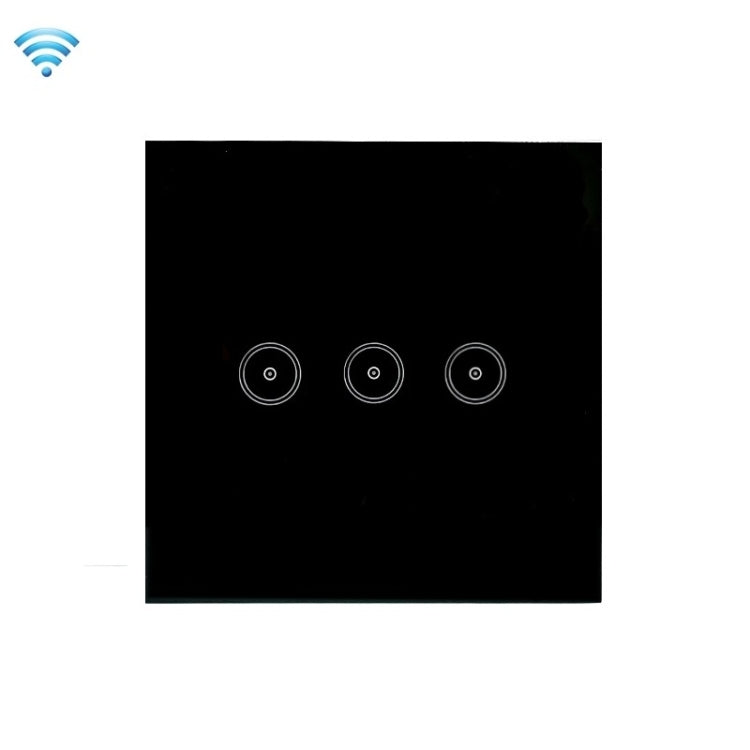 Interruttore touch WiFi a parete 1-3 gang bianco o nero