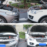 Cavo di batteria per auto isolato Clip a coccodrillo Cavo di accensione per auto con clip per batteria in rame puro, 1000A