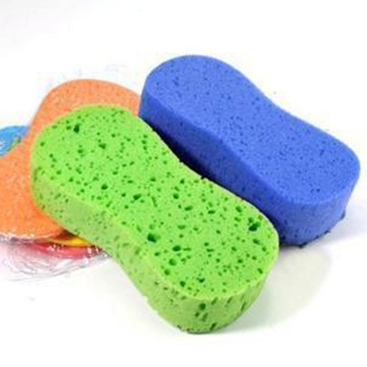 10 pezzi di spugna per lavaggio auto a nido d'ape, grande spugna per compressione sottovuoto, strumento per ceretta di bellezza per auto, Car Washing Sponge