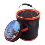 Secchio telescopico pieghevole per lavaggio auto Secchio portatile per esterni multifunzionale per uso domestico, 12L Folding Telescopic Bucket