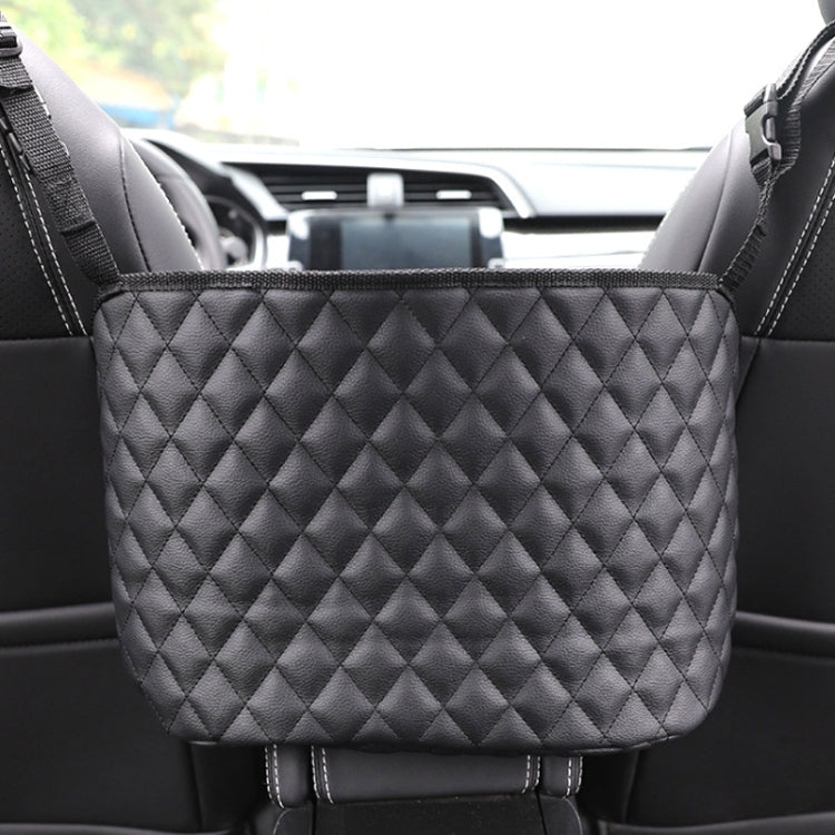 Tasca per rete portaoggetti per auto tra due sedili Borsa portaoggetti per auto universale con sospensione per schermo, Car Storage Net Pocket