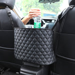 Tasca per rete portaoggetti per auto tra due sedili Borsa portaoggetti per auto universale con sospensione per schermo, Car Storage Net Pocket